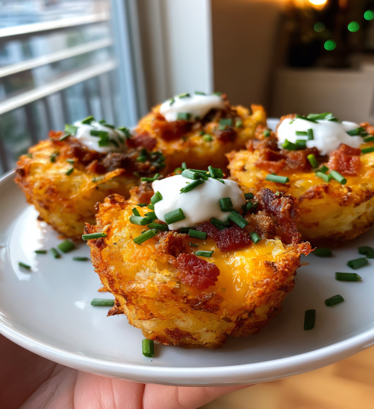 Cheesy Bacon Tater Tot Cups: 12 Perfect Bites