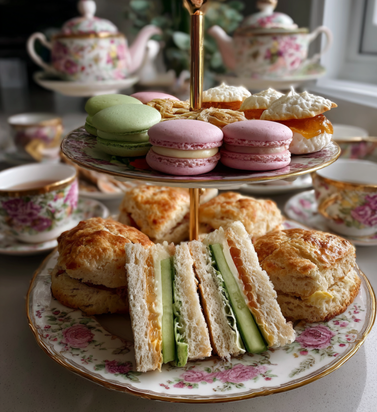 Bridgerton tea party for 8: stunning treats to adore
