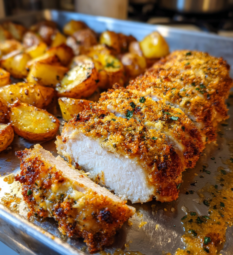 Garlic Parmesan Chicken Thighs And Potatoes: 1 Easy Pan