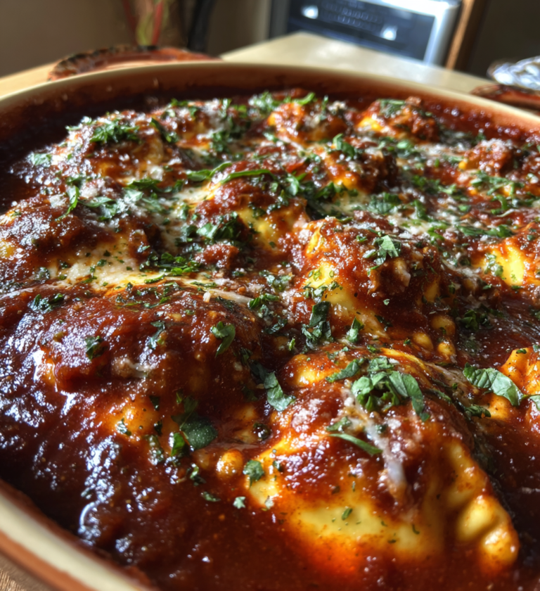 Crockpot Ravioli Lasagna: Easiest 3 Step Comfort Food