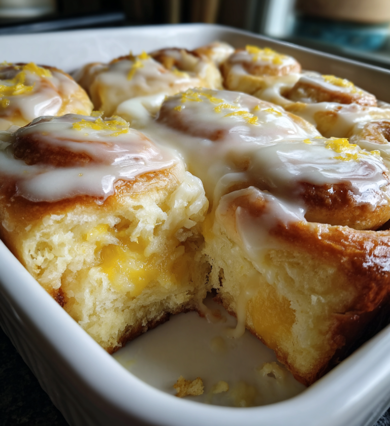 Lemon Rolls: Soft, Sweet, and Zesty Homemade Citrus Rolls