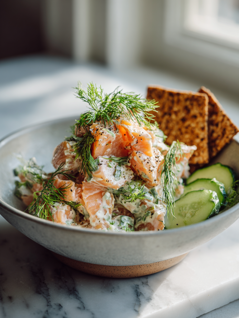 Salmon salad recipe healthy canned in 10 easy minutes