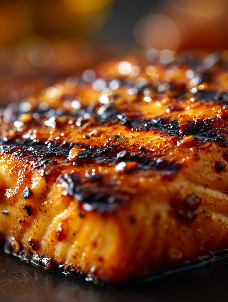 lozik333 Extreme close up of a succulent grilled salmon fille 41857e9e a32c 43ae 817c 44c84dcc681b 1