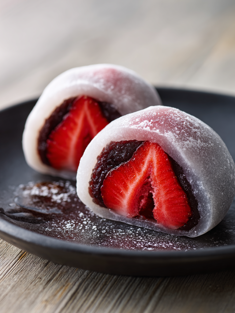 Delicious Strawberry Mochi Recipe: 15 Minute Pure Bliss