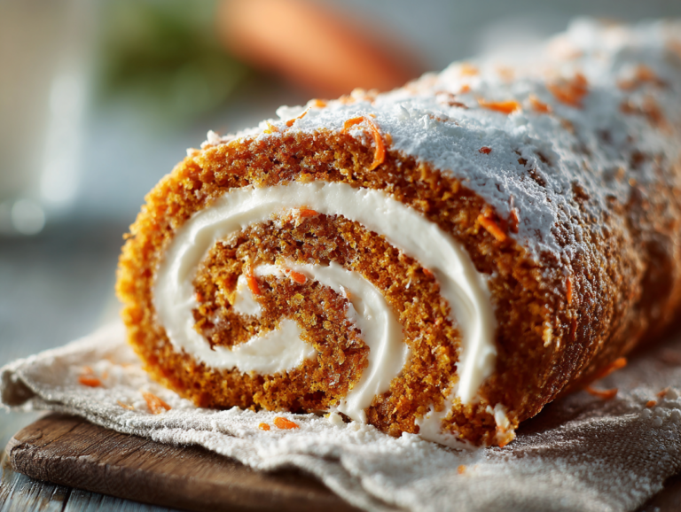 Carrot Cake Roll (Easter Dessert) 1 Best Secret