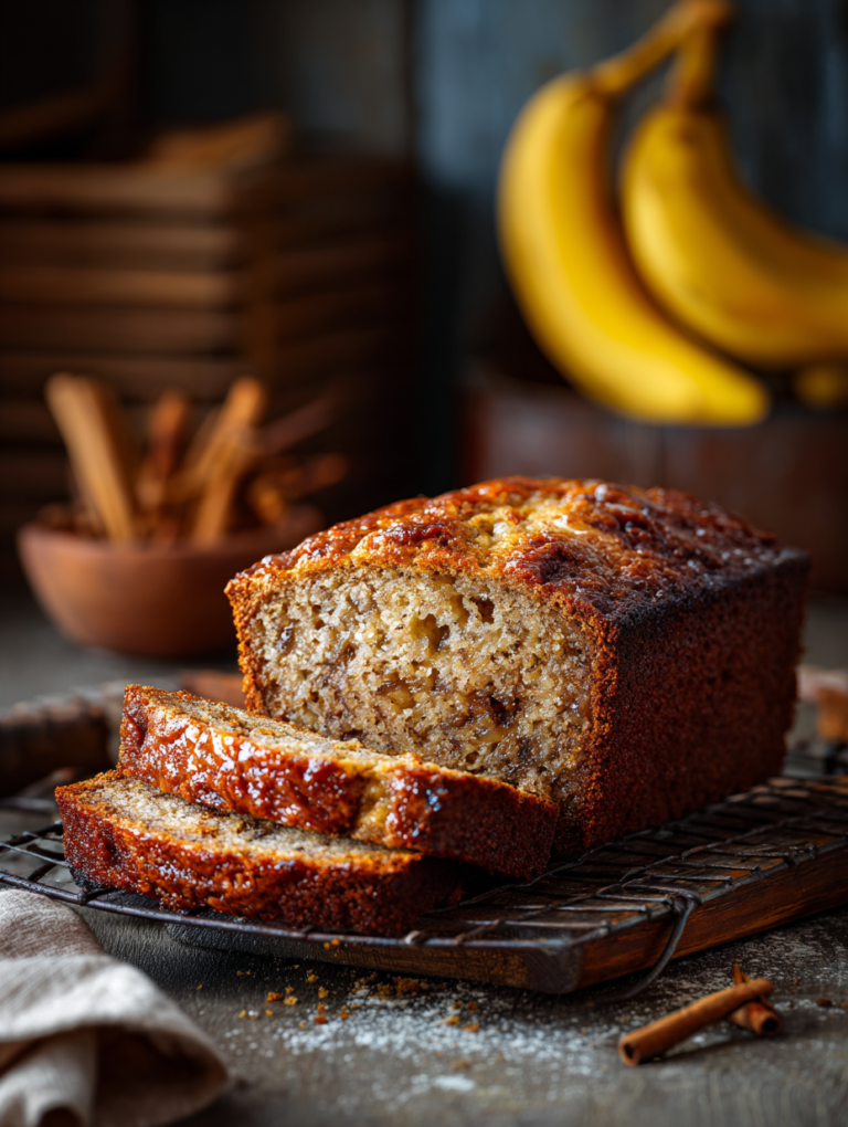 Banana bread recipe easy moist 1 bowl perfection