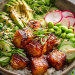 lozik333 Macro food photography of a vibrant Air Fryer Salmon 9eccbc71 add6 4034 b5a1 29a62aae5c7d 3
