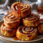 lozik333 Macro food photography of golden brown Cinnamon Roll 95508c32 696f 4f97 8573 bc0be7c4e878 0