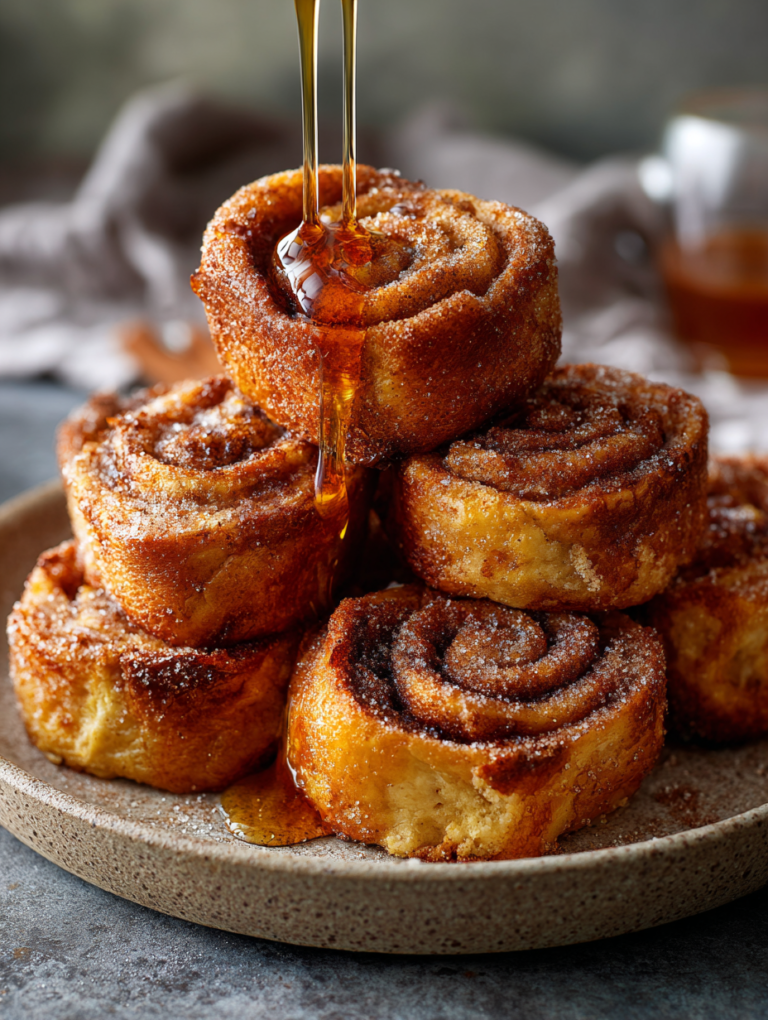 Cinnamon roll french toast rolls in 10 heavenly minutes