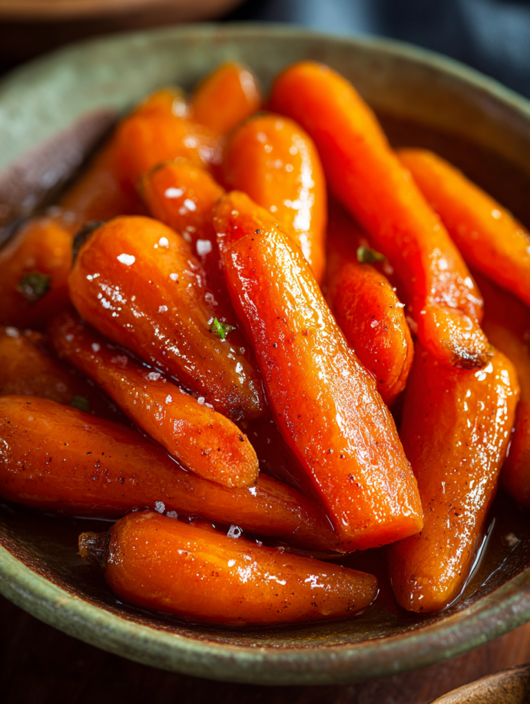 1 Slow Cooker Magic: Maple & Brown Sugar Glazed Carrots