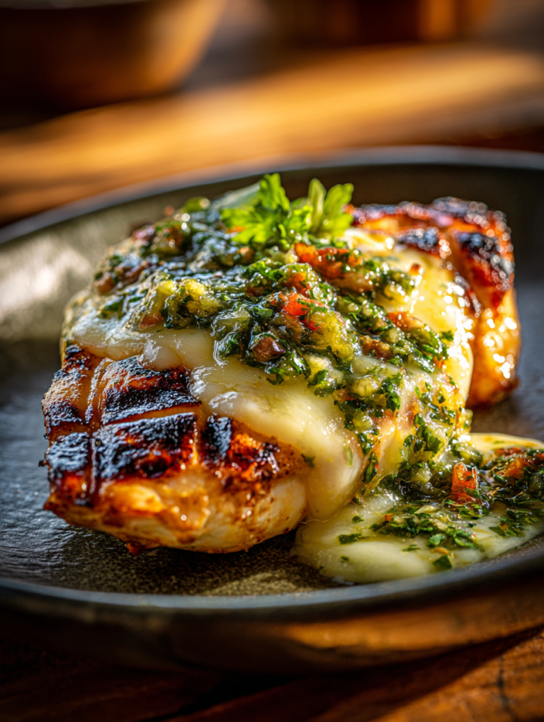 1 Easy Grilled Salsa Verde Pepper Jack Chicken Recipe