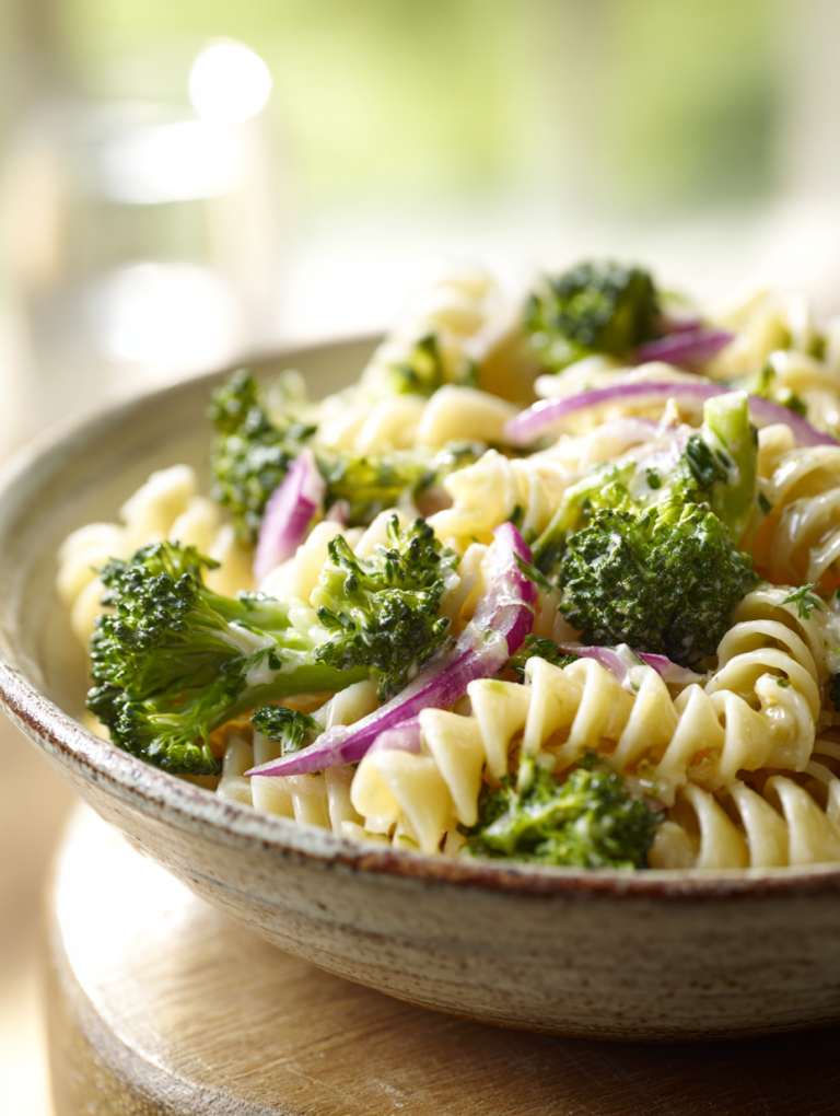 Fresh Broccoli Pasta Salad: 20 Minutes to Pure Bliss