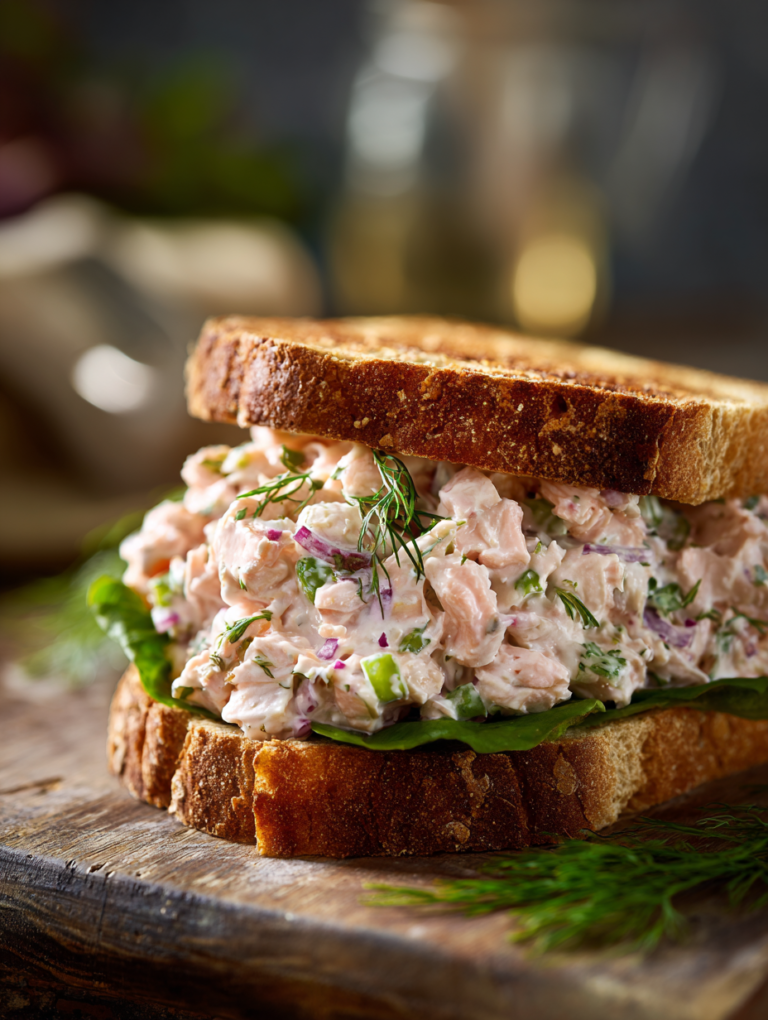 Salmon salad recipe sandwich: Best 5-Minute Meal