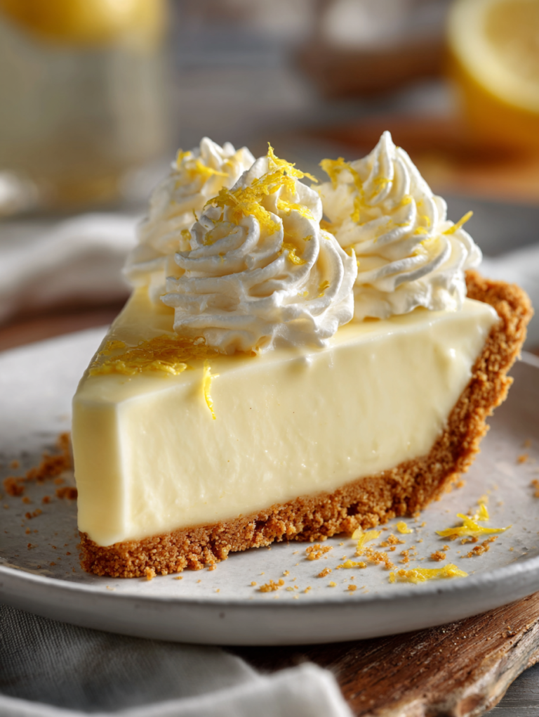 Creamy Magnolia Lemon Pie with Whipped Topping: 1 Dream