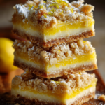 lozik333 Professional food photography of a stack of Lemon Cr 6bda2d6a b2fb 42d8 ade0 886d777d46aa 0