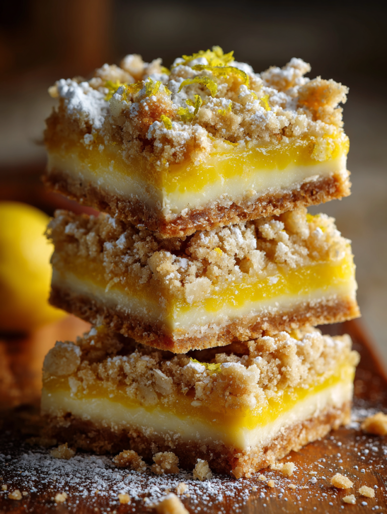 Lemon Crumb Bars – An Organized Chaos: 100% Pure Bliss