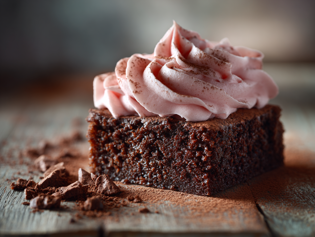 lozik333 Professional food photography of a thick ultra fudgy 212fb7e2 34af 45a4 bc08 3a4e45482b81 0