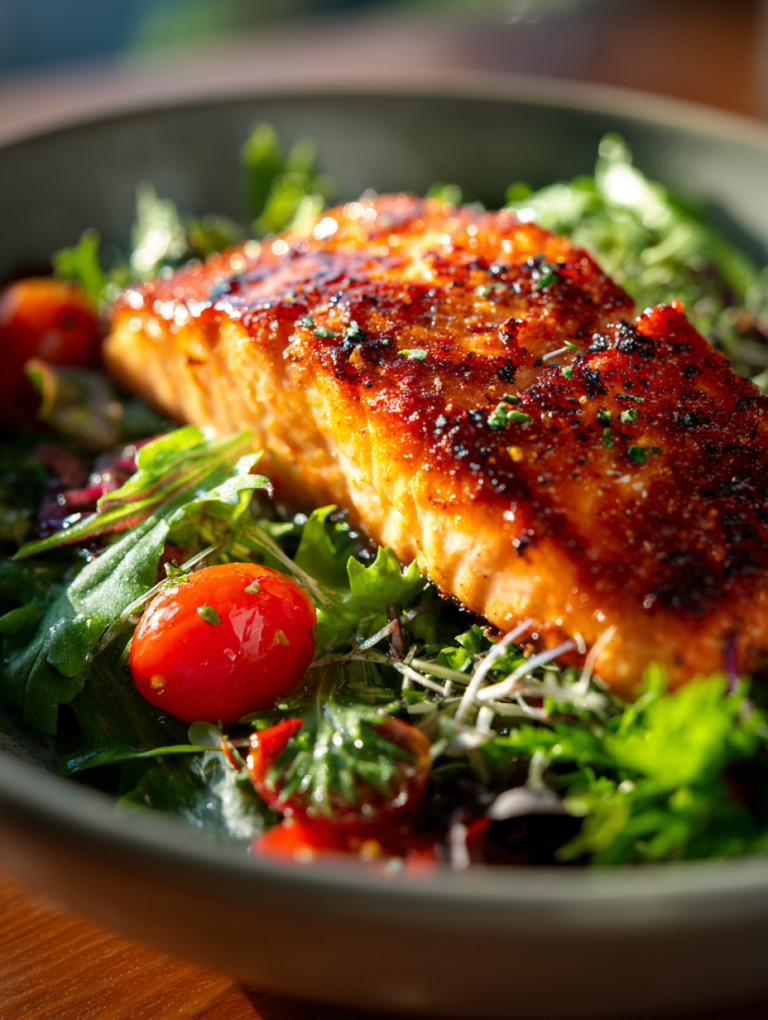 Salmon salad recipe healthy: 15-minute perfect meal