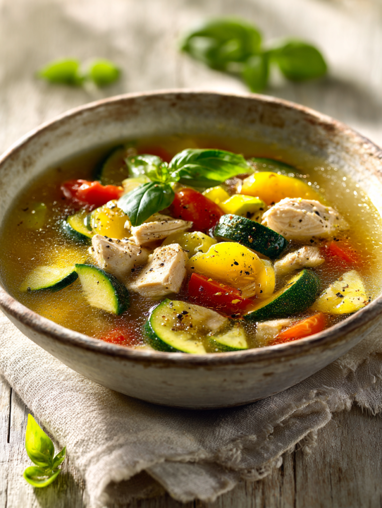 Summer soup crockpot 10-minute prep is heavenly