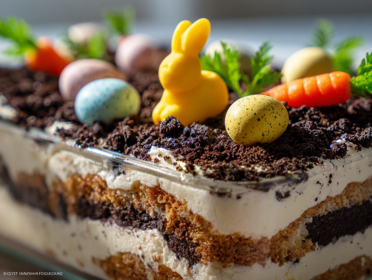 Easter Dirt Cake Casserole: 15 Minute Delicious Joy