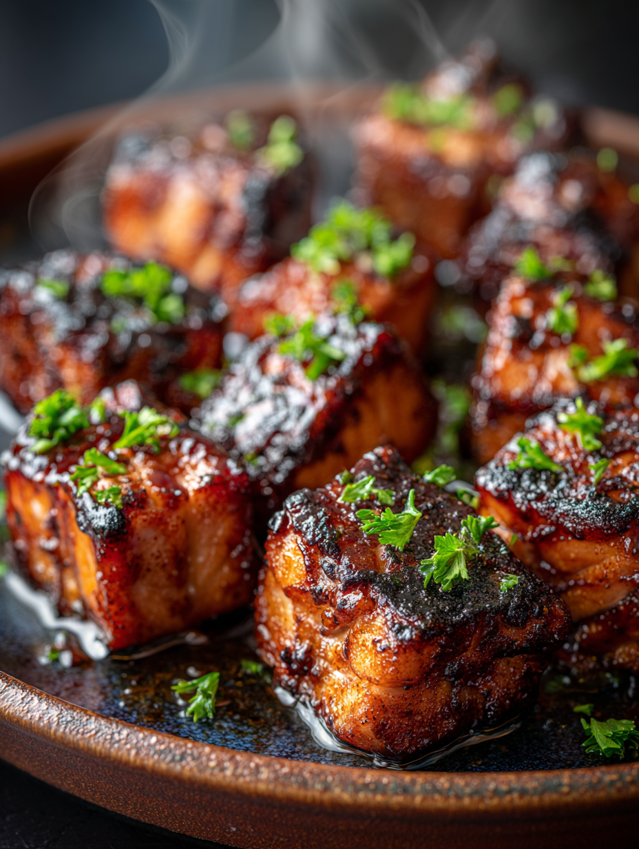 lozik333 Professional food photography of succulent BBQ salmo 93bc71bc 8f53 4c9b 9a1f 467b9fa5e473 2