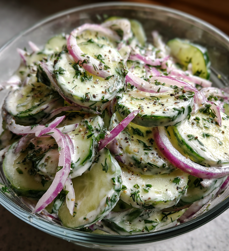 Cucumber Dill Salad: 10 Minute Recipe for Pure Joy
