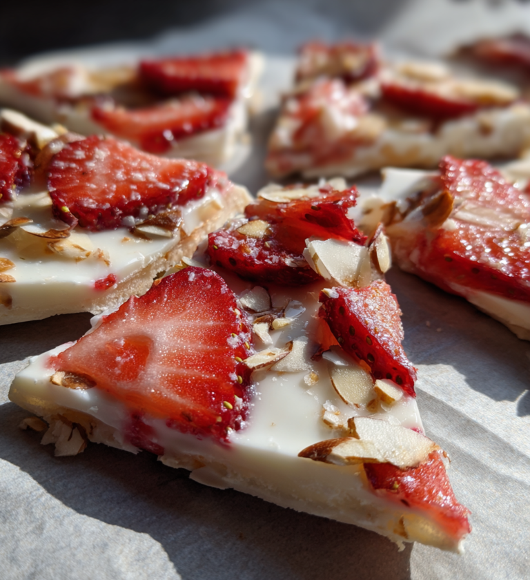 Strawberry Yogurt Bark Recipe: 3 Easy Steps to Pure Joy