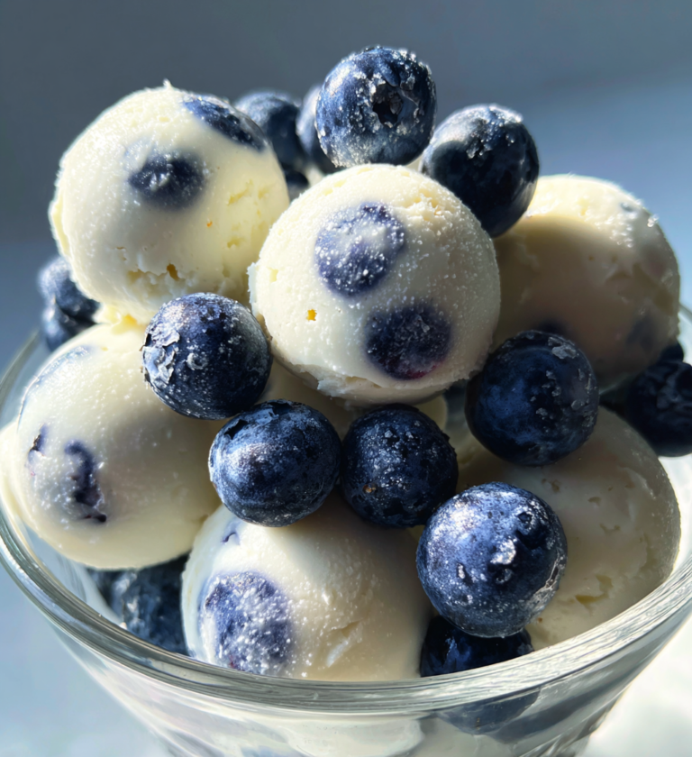 Quick Frozen Greek Yogurt Blueberry Bites: 3 Step Bliss
