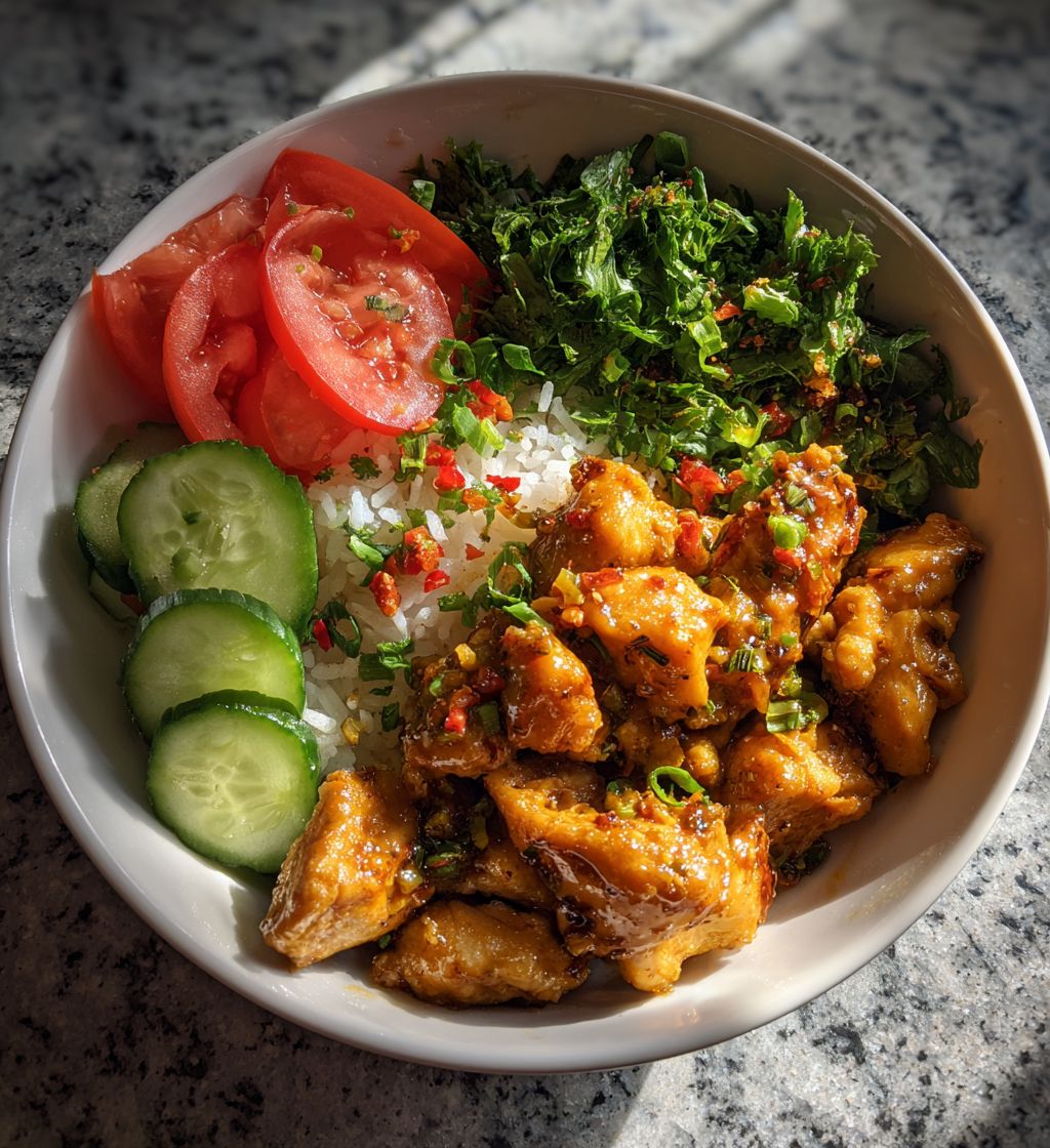 Healthy Bang Bang Chicken Bowl That’ll Keep You Full