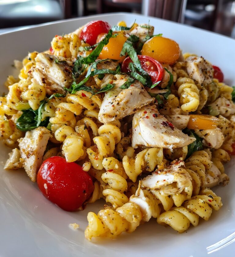 Healthy Chicken Pasta Salad – Fresh, Light & Satisfying