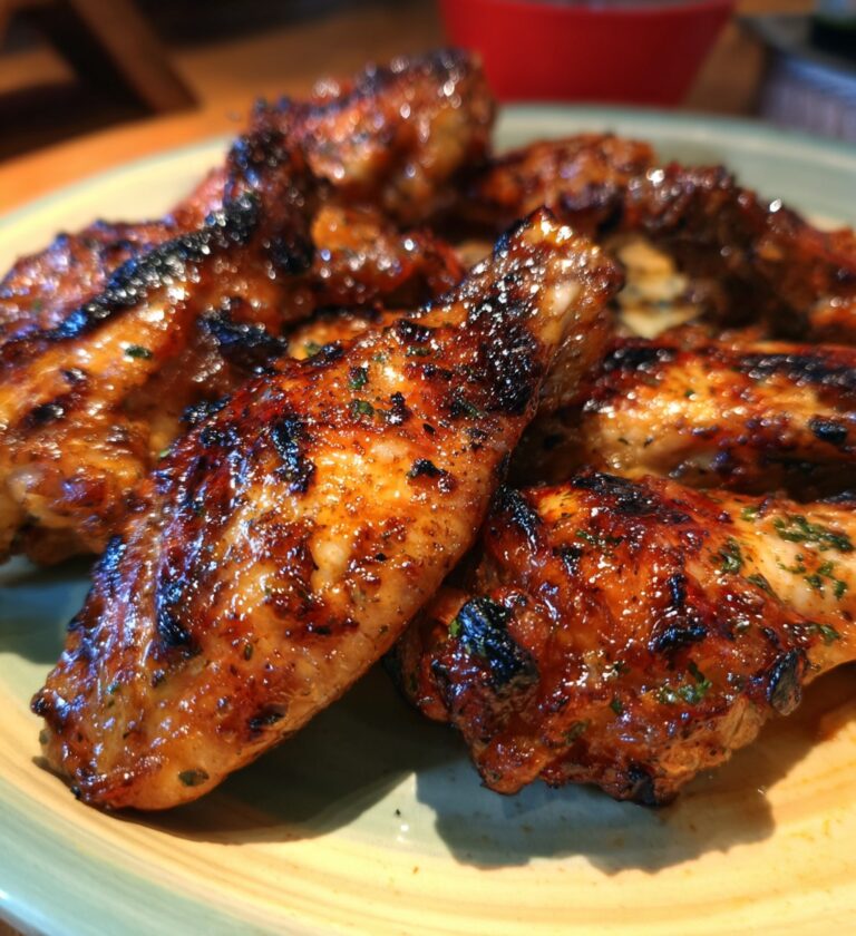 Flavorful Grilled Chicken Wings Marinade for Perfectly Crispy Wings