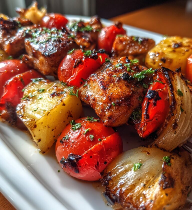 Easy Hawaiian Chicken Kabobs Oven‑Baked for a Quick Dinner