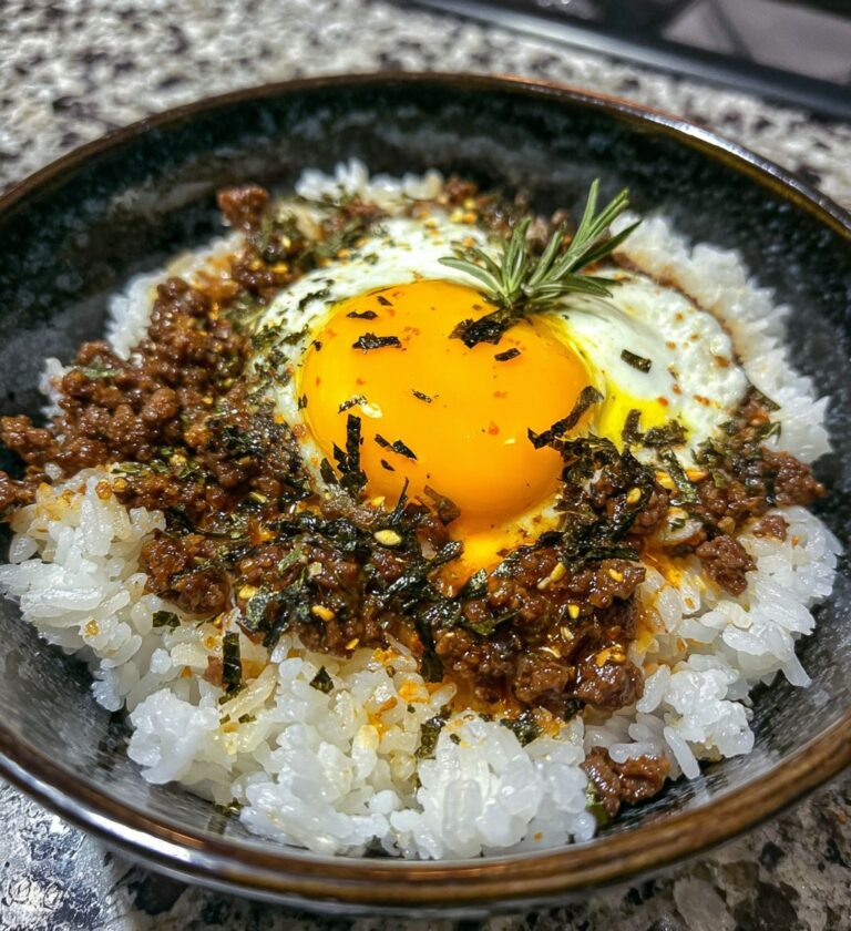 Korean Ground Beef & Rice Bowls Sauce: Quick & Flavorful