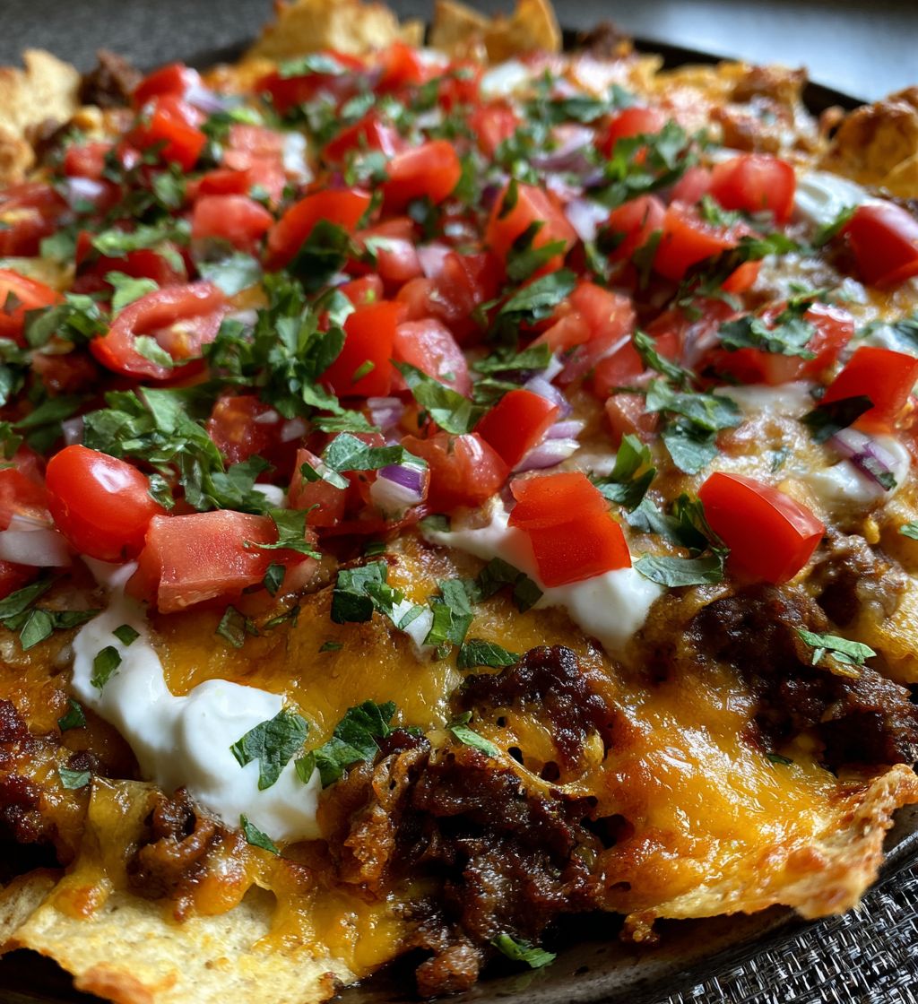 Heavenly Crock Pot Beef Nachos Recipe