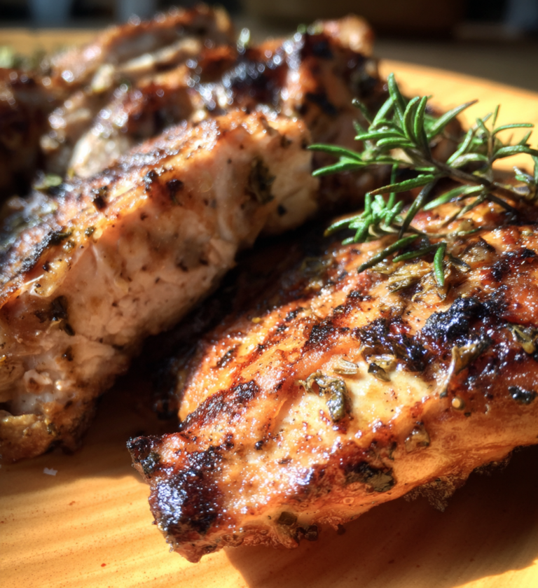 Zesty Lemon Herb Summer Chicken Dinner